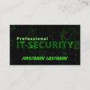 Buscar seguridad informática tarjetas de visita Protección de datos