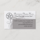Buscar paganos tarjetas de visita Wicca