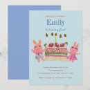 Buscar su conejito feliz invitaciones Dulce