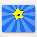 Buscar estrellas del kawaii alfombrillas de raton Amarillo