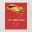 Buscar japonés flyers Alimento