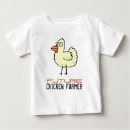 Buscar granjeros bebe camisetas Pollo