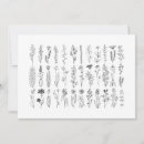 Buscar dibujo de la tinta tarjetas Para ella