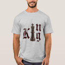 Buscar pedazo de ajedrez camisetas Rey