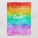 Buscar arco iris gay invitaciones Acuarela