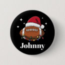 Buscar fútbol americano pins Santa
