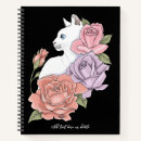 Buscar gato blanco y negro cuadernos General y unisex