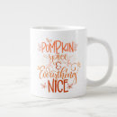 Buscar de la calabaza tazas Temporada acogedora