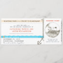 Buscar mar 10x23 invitaciones Tarjeta de embarque