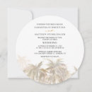 Buscar la palmera boda invitaciones Invitados