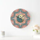 Buscar holístico relojes de pared Reiki