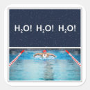 Buscar equipo de natación pegatinas Divertido