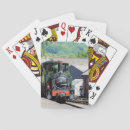 Buscar locomotora vapor de barajas de cartas Vintage