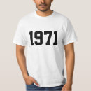 Buscar 1971 camisetas Hecho en 1971