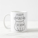 Buscar gato sonriente tazas Adorable