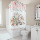 Buscar flores cortinas de baño Chica