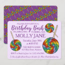 Buscar lollipop invitaciones Fiesta