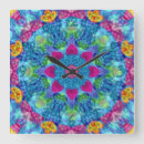 Buscar trippy psicodélico relojes de pared Colorido