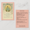 Buscar virgen tarjetas de visita Religioso