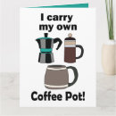 Buscar cafetera tarjetas Para todos