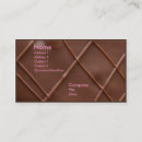 Buscar chocolate tarjetas de visita Perfil