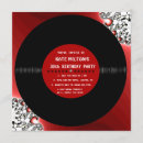Buscar disco de vinilo invitaciones Vintage