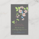 Buscar pájaros del amor tarjetas de visita Elegante