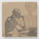 Buscar esqueleto posavasos Gótico