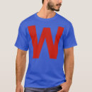Buscar letra w camisetas Aniversario
