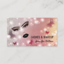 Buscar sensual tarjetas de visita Artista de maquillaje