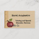 Buscar educación especial tarjetas de visita Servicio educativo