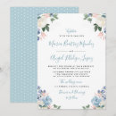 Buscar azules claros invitaciones Floral