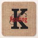 Buscar arpillera posavasos Marrón