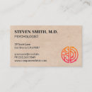 Buscar psicología tarjetas de visita Medicina