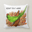 Buscar pájaro del mascota cojines Ilustracion