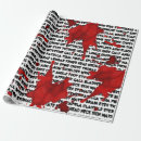Buscar zombi papel de regalo Rojo