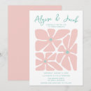 Buscar retro boda invitaciones Floral