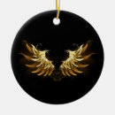 Buscar alas del ángel adornos Oro