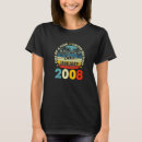 Buscar cumpleaños 15 años camisetas Vintage