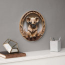 Buscar koala relojes de pared Vida silvestre