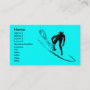 Buscar el practicar surf tarjetas de visita Deportes