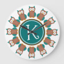 Buscar pájaro marrón relojes de pared Animal