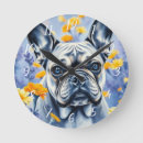 Buscar bulldog relojes de pared Pintar