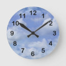 Buscar nube relojes de pared Azul