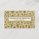 Buscar tapicería tarjetas de visita Vintage