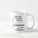 Buscar perro manchado tazas Dalmación