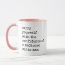 Buscar mediocre tazas Hombre blanco mediocre