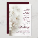 Buscar la orquídea boda invitaciones Invitados