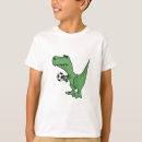 Buscar dibujos animados del dinosaurio camisetas Fútbol