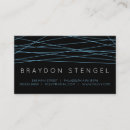 Buscar reloj tarjetas de visita Negro